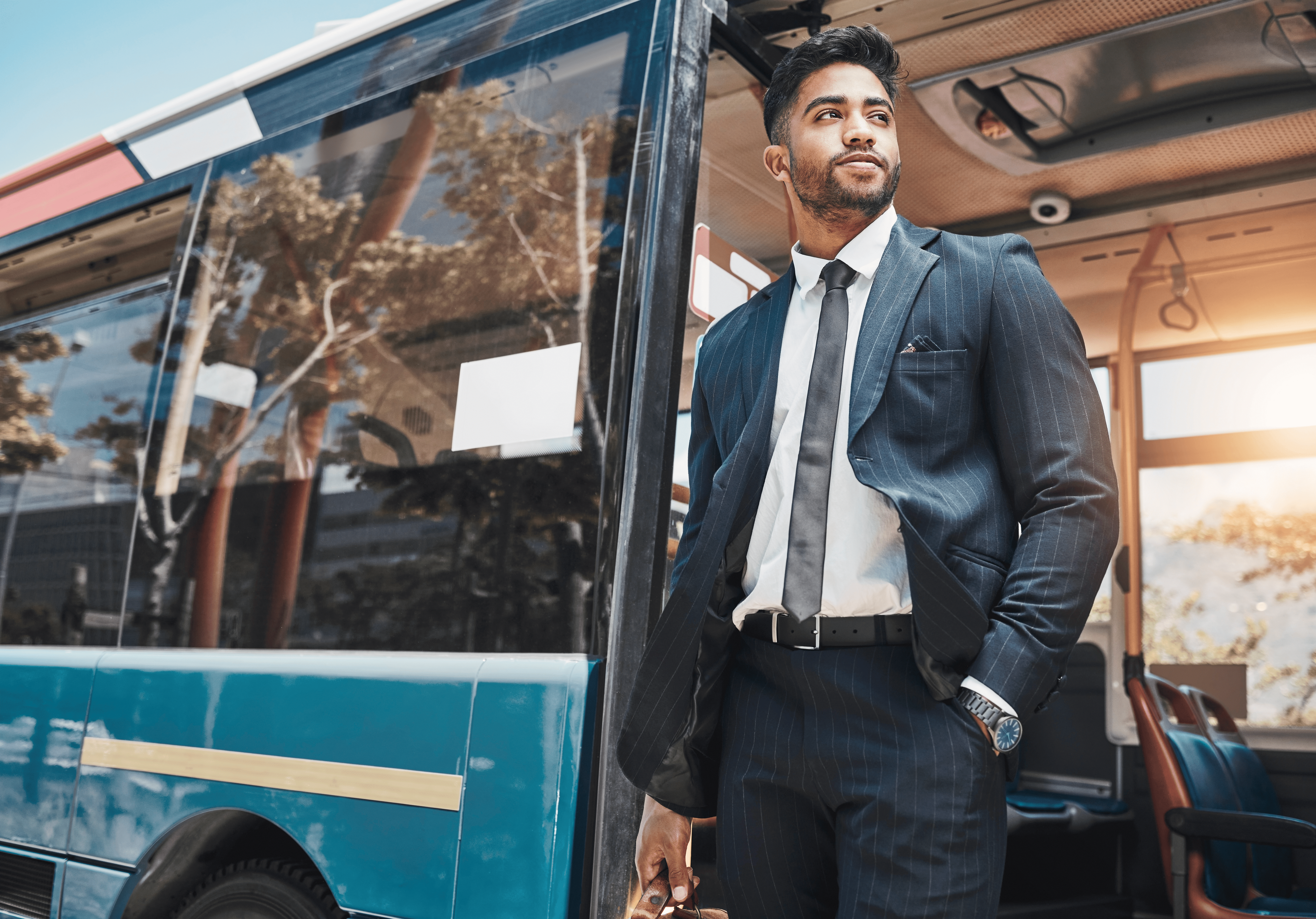 Executive vehicle at Birmingham Airport for corporate travel